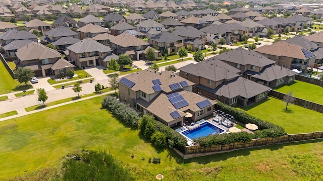 5399 Randwick Trl, Frisco, TX 75036 - aerial perspective of suburban area featuring a pool
