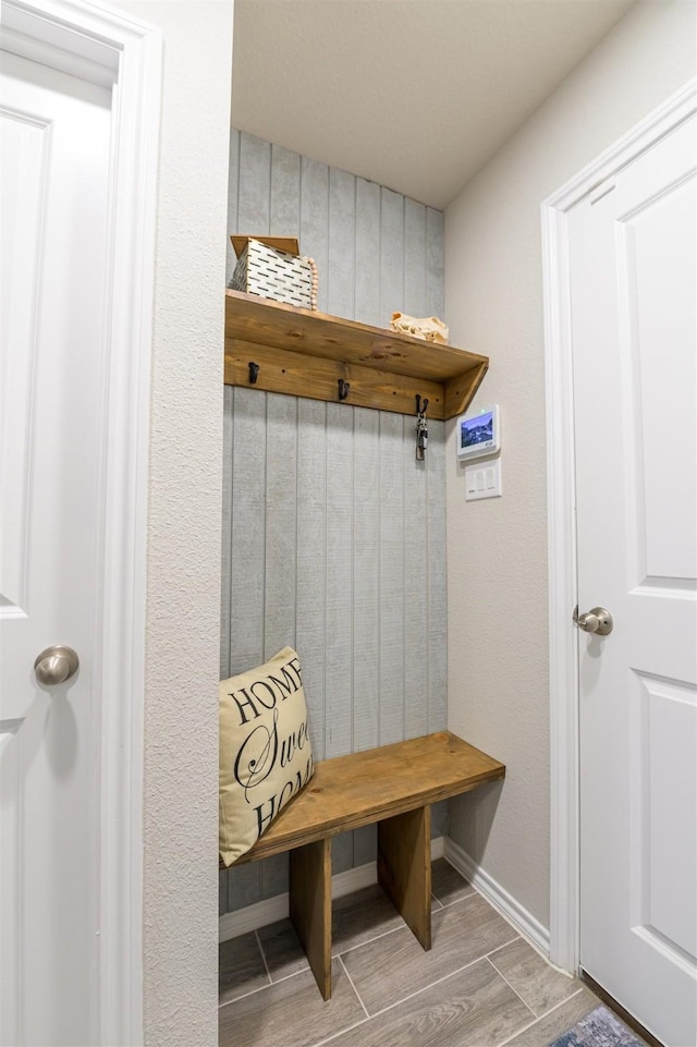 view of mudroom