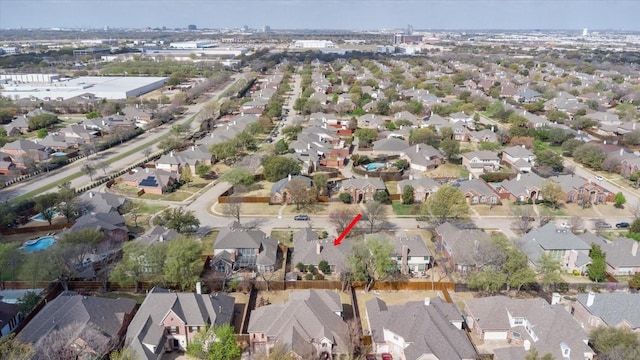 3108 Fernhurst Dr, Richardson, TX 75082 - bird's eye view with a residential view