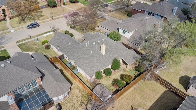3108 Fernhurst Dr, Richardson, TX 75082 - birds eye view of property with a residential view