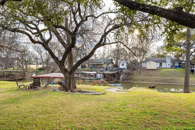 view of patio with area for grilling