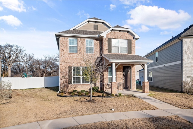 view of craftsman inspired home