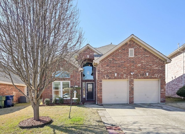 view of front property with a front yard