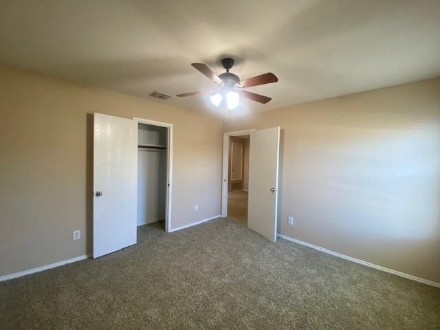 14029 Coyote Trl, Fort Worth, TX 76052 - unfurnished bedroom with carpet, a closet, and baseboards