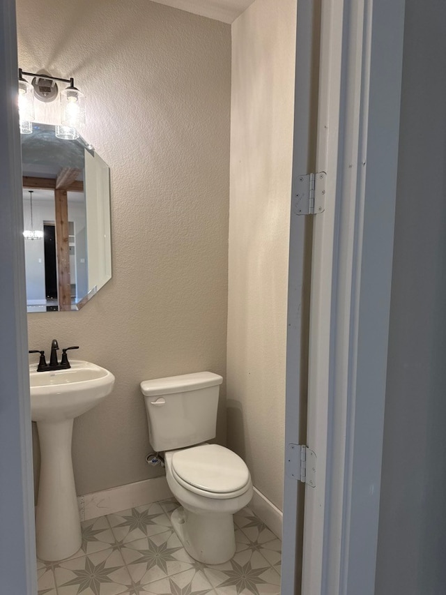 bathroom with toilet