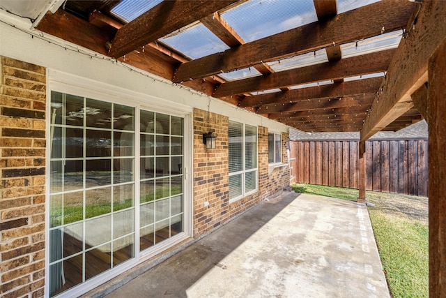 view of patio