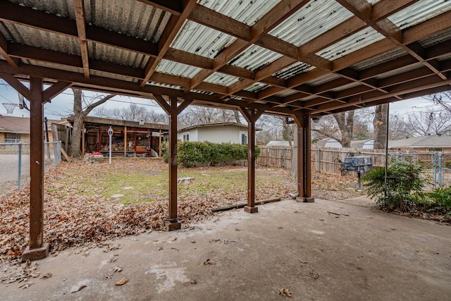 view of patio