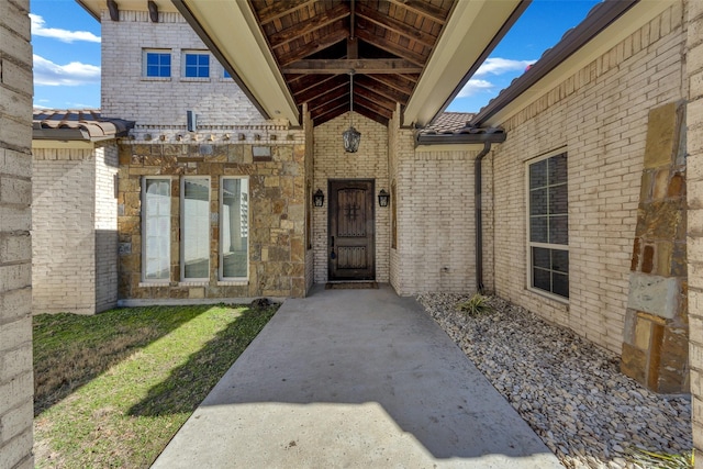 view of property entrance