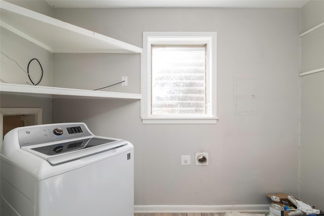 laundry area with washer / clothes dryer