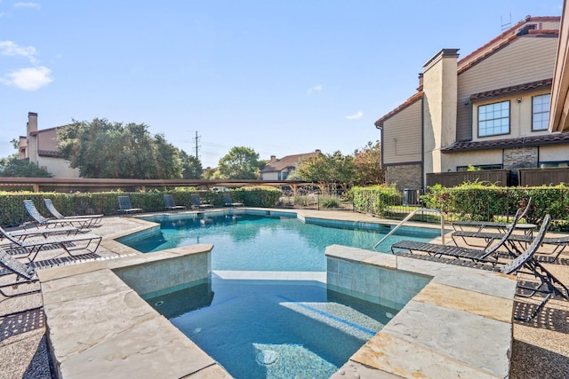4800 Northway Dr Unit 2C, Dallas, TX 75206 - view of pool featuring a patio