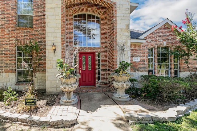 view of property entrance