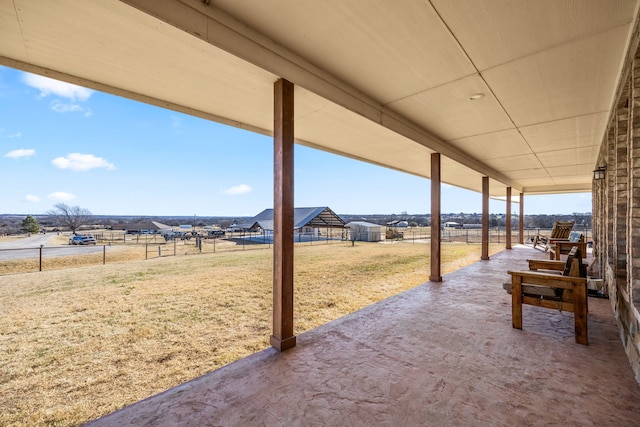 view of patio