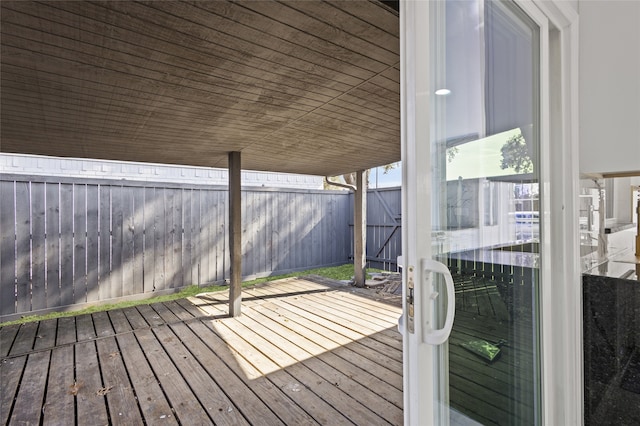 3521 Post Oak Rd, Garland, TX 75044 - view of deck