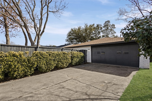 3521 Post Oak Rd, Garland, TX 75044 - garage with driveway