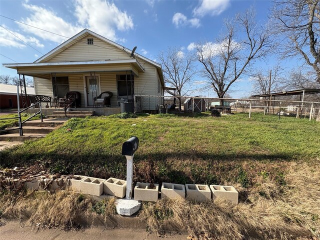 view of property exterior