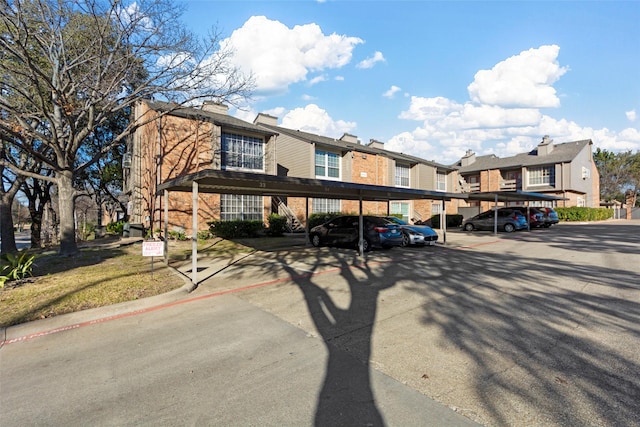 view of townhome / multi-family property