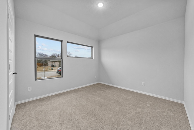 empty room with carpet floors