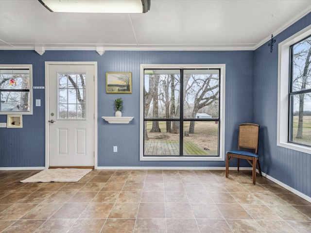 view of entrance foyer