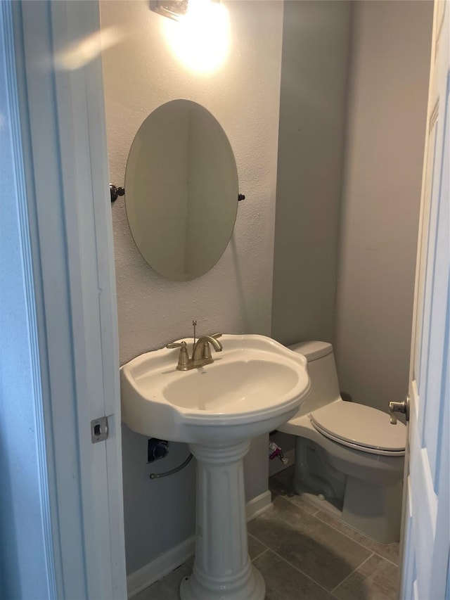 bathroom with toilet