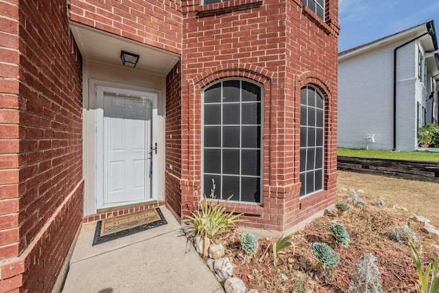 view of property entrance