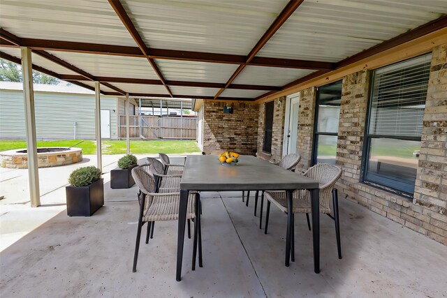 11243 Country Ridge Ln, Forney, TX 75126 - sunroom / solarium with outdoor dining space