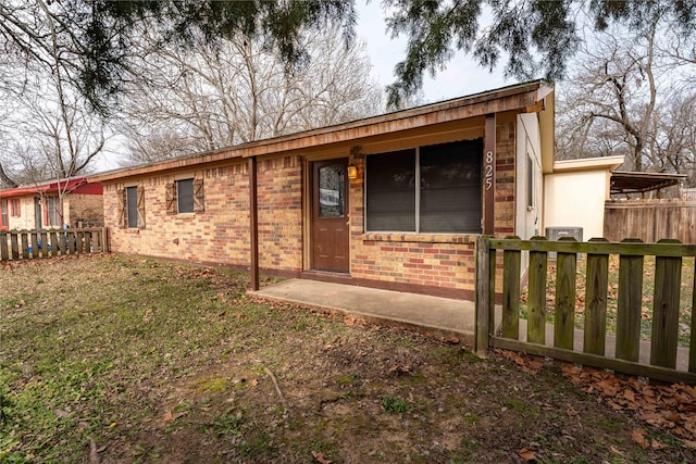 view of rear view of property