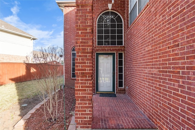 view of property entrance