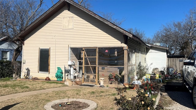 view of back of house