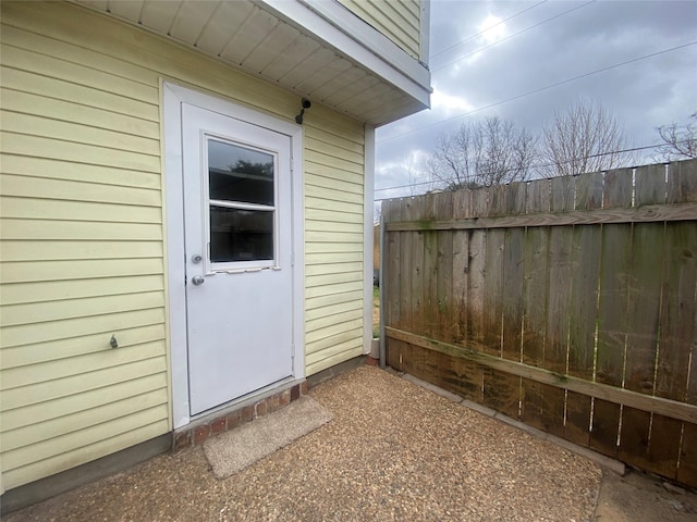 view of property entrance