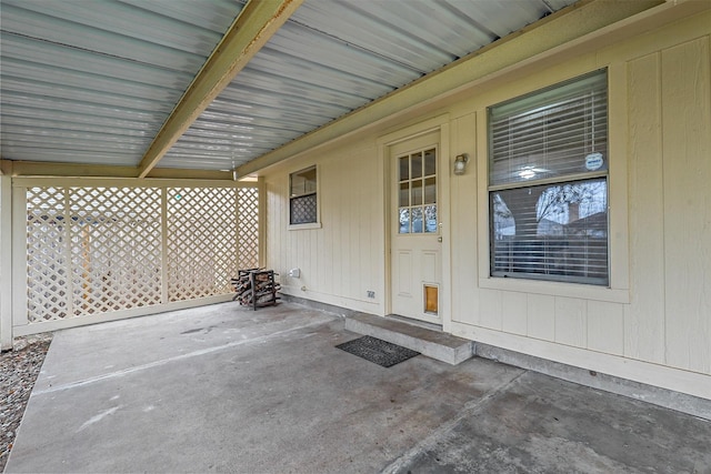 view of patio / terrace