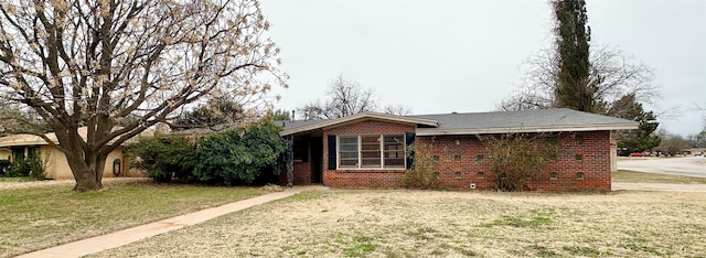 view of home's exterior featuring a lawn