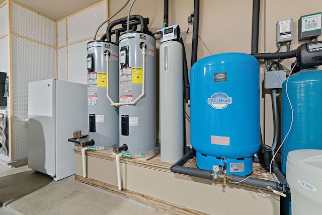 utilities with electric water heater