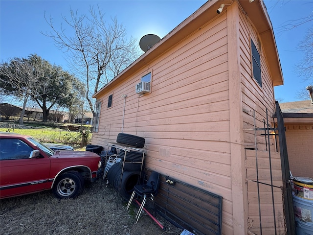 view of side of property