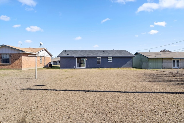 view of rear view of house