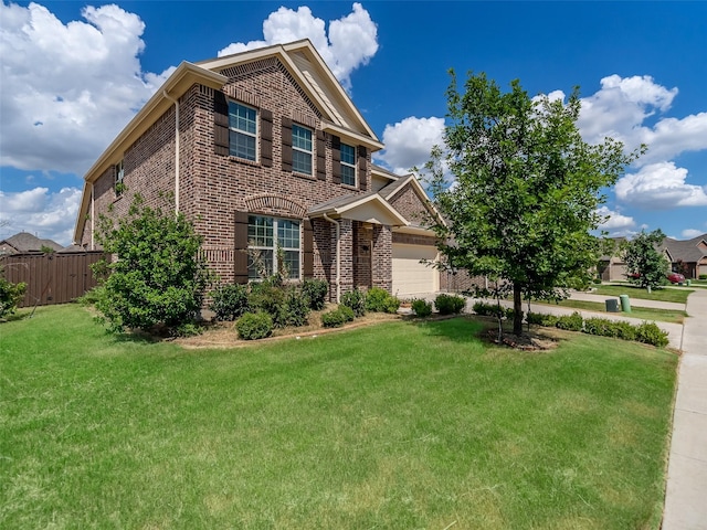 craftsman house with a front yard