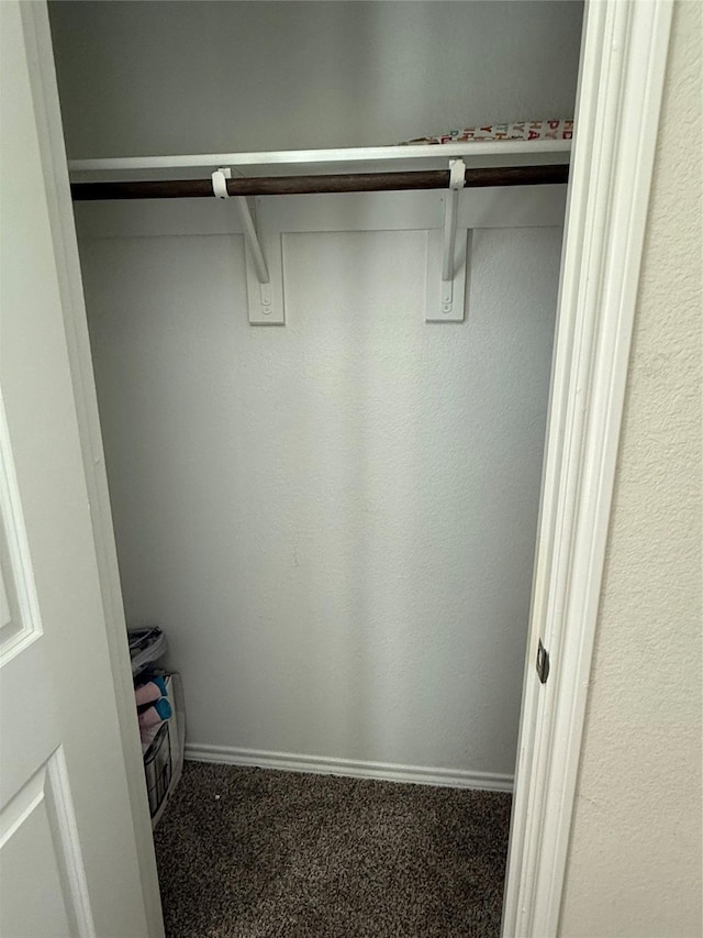 view of closet