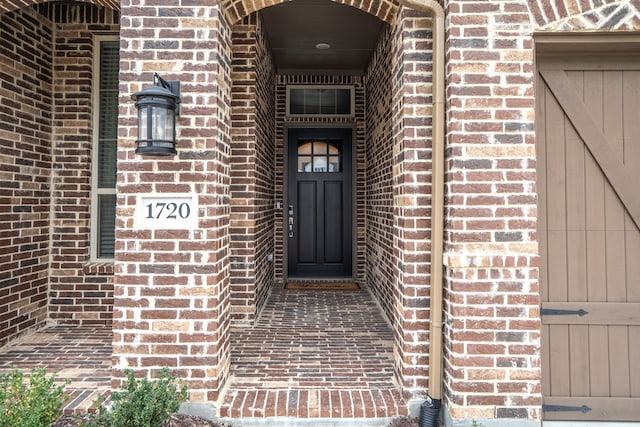 view of entrance to property