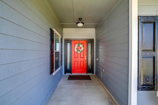 view of property entrance