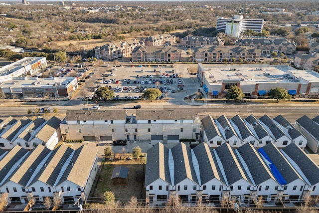 drone / aerial view featuring a residential view