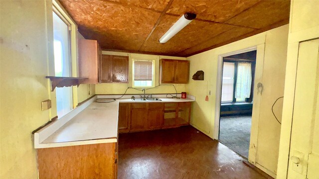 kitchen featuring sink