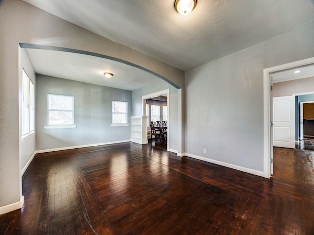 311 W Acheson St, Denison, TX 75020 - unfurnished room featuring dark hardwood / wood-style flooring