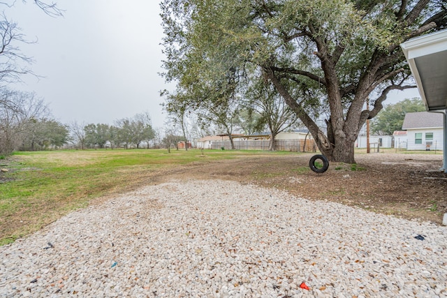 view of yard