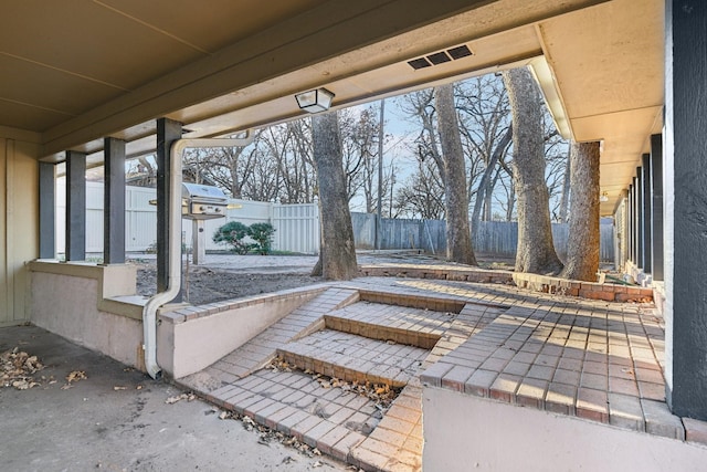 201 Trailwood Dr, Euless, TX 76039 - view of patio
