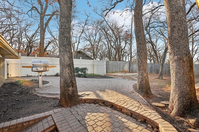 201 Trailwood Dr, Euless, TX 76039 - view of yard featuring a patio