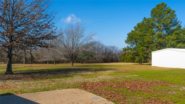 view of yard