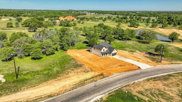 241 Zebrastone Way, Poolville, TX 76487 - drone / aerial view of a large body of water