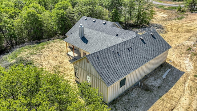 drone / aerial view
