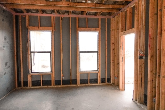 miscellaneous room featuring plenty of natural light