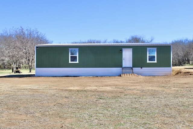 view of manufactured / mobile home