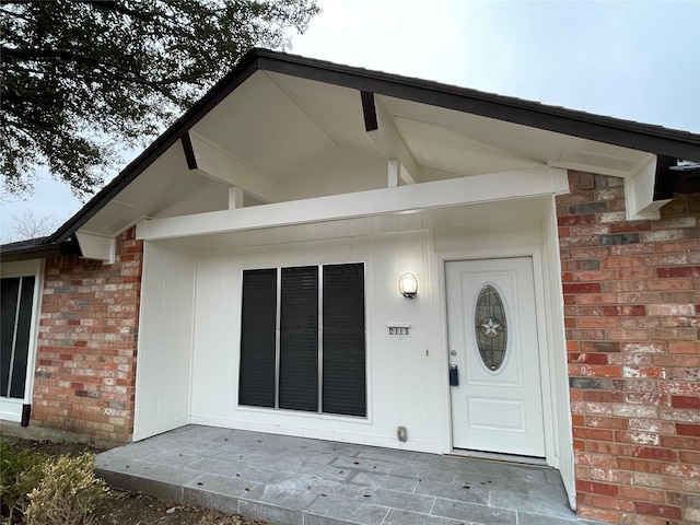 view of entrance to property